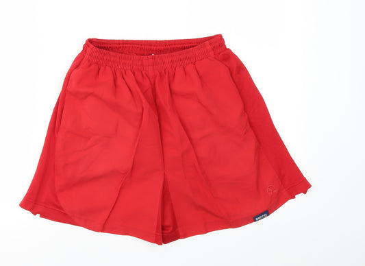 Tombo Mens Red   Sweat Shorts Size S