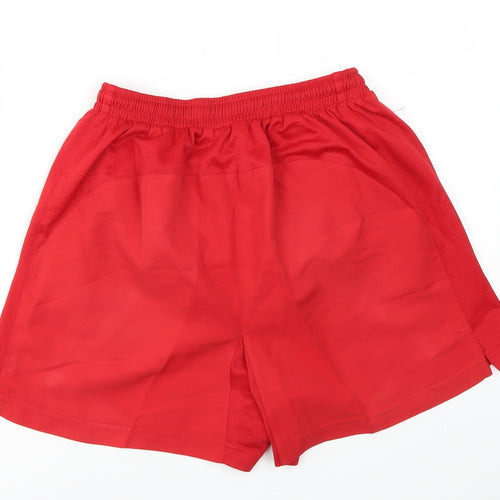 Tombo Mens Red   Sweat Shorts Size S