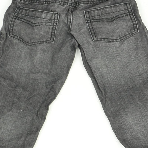 Preworn Boys Grey   Straight Jeans Size 2-3 Years