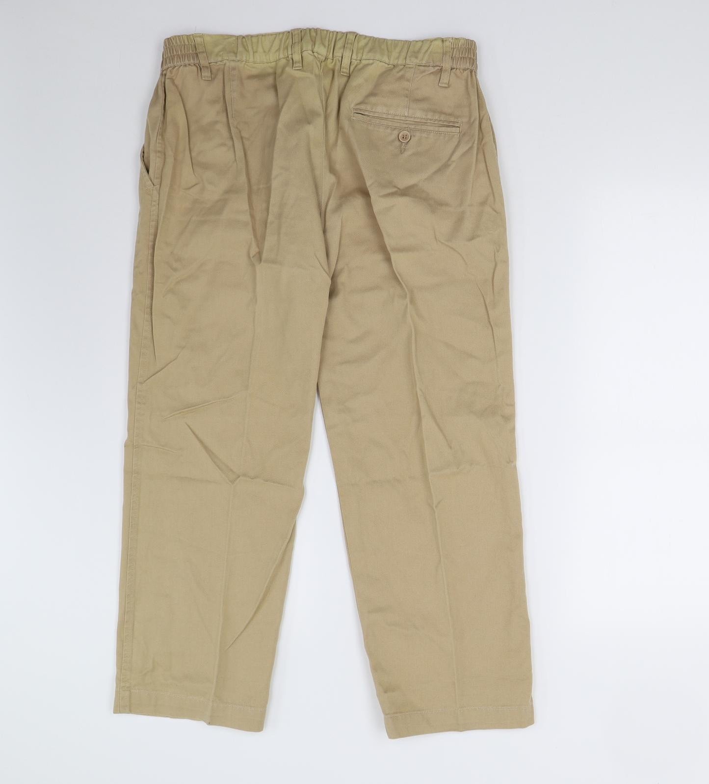 Chums Mens Beige   Trousers  Size 36 L27 in