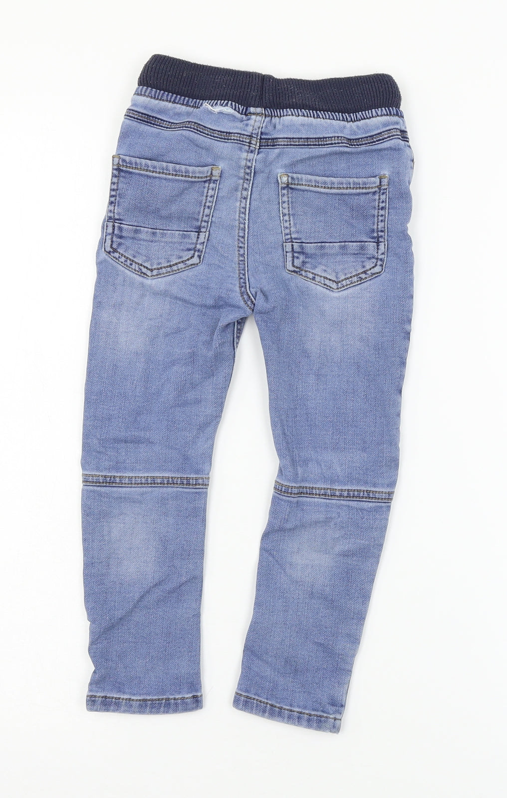 Matalan Boys Blue  Denim Tapered Jeans Size 2-3 Years