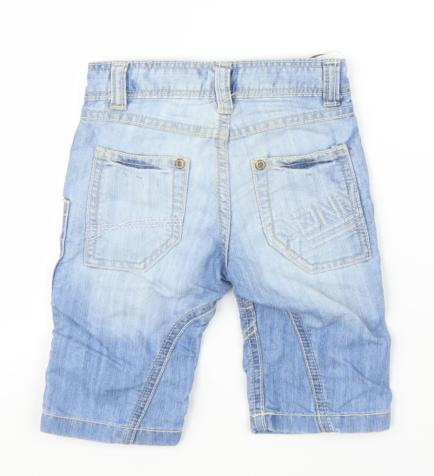Matalan Boys Blue  Denim Cropped Jeans Size 3 Years