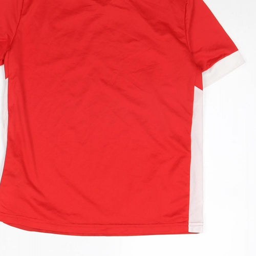 Kipsta Boys Red   Basic T-Shirt Size 10 Years