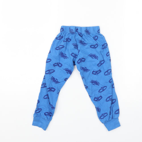 Preworn Boys Blue    Pyjama Pants Size 3-4 Years