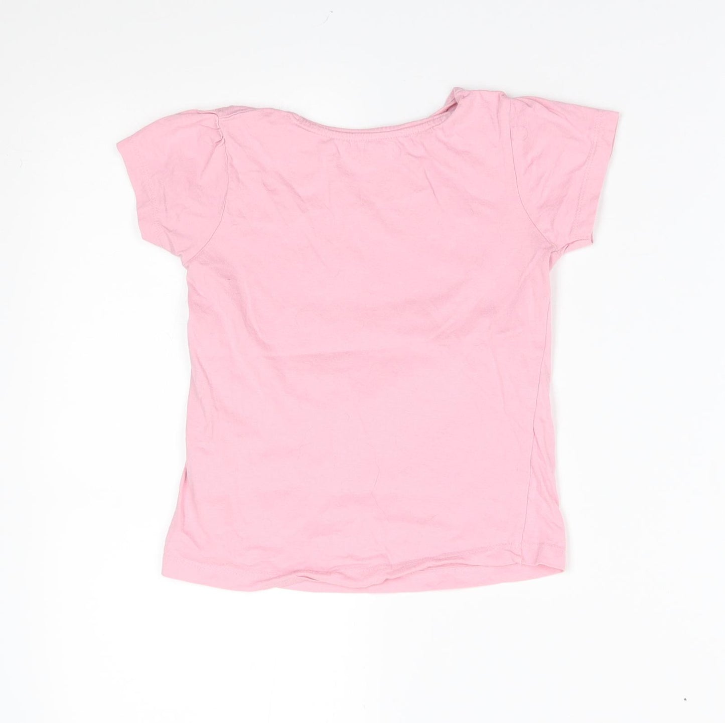 Primark Girls Pink    Pyjama Top Size 6-7 Years  - super sister