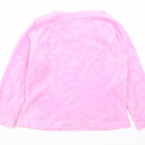 Primark Girls Pink Solid  Top Pyjama Top Size 7-8 Years