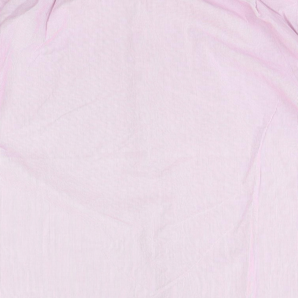 Seidensticker Mens Pink    Button-Up Size 16
