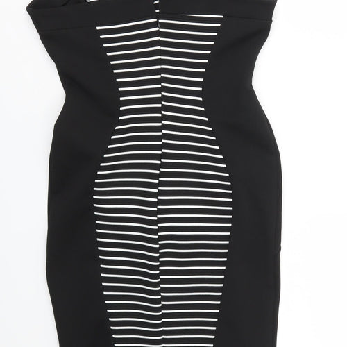 Jessica Womens Multicoloured Striped  A-Line  Size 10