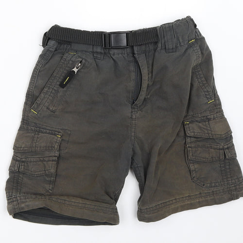BC Clothing Boys Green   Cargo Shorts Size 9 Years