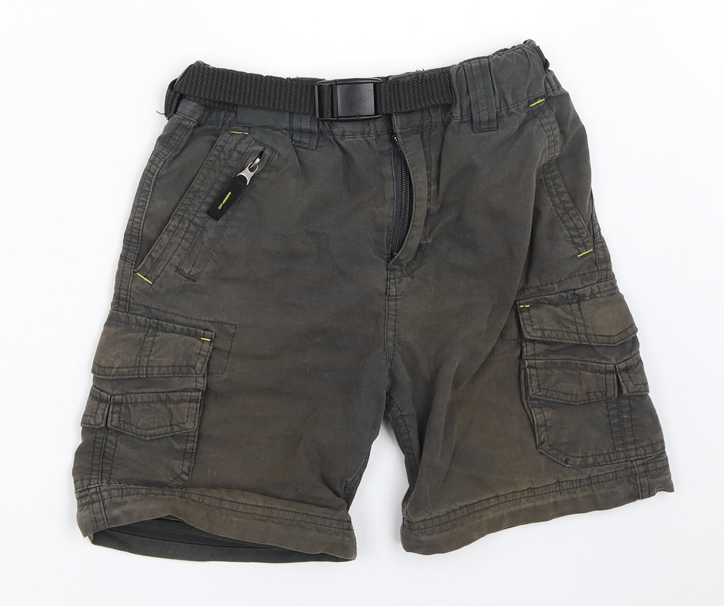 BC Clothing Boys Green   Cargo Shorts Size 9 Years