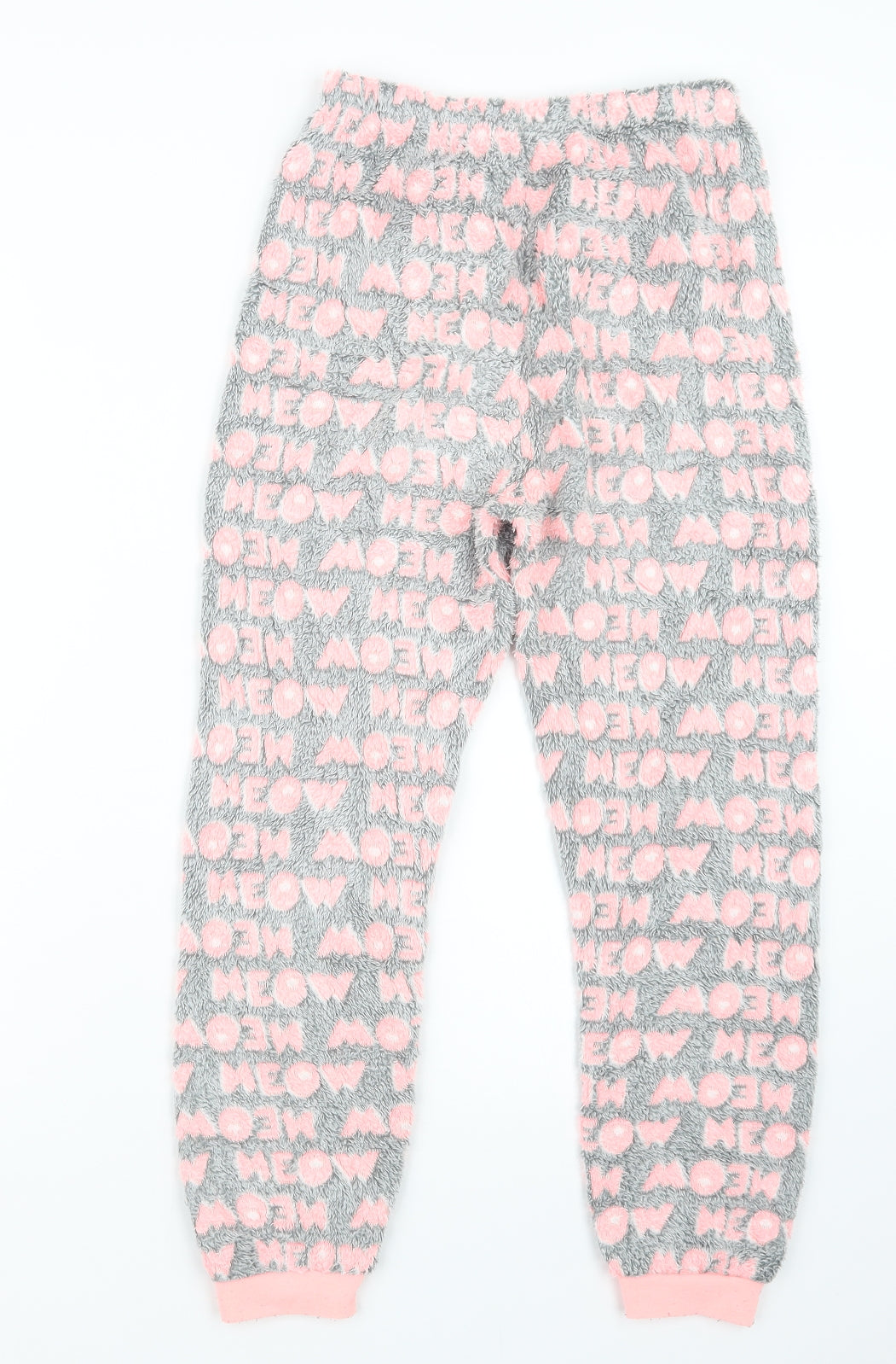 Primark Girls Pink Geometric  Capri Pyjama Set Size 11-12 Years