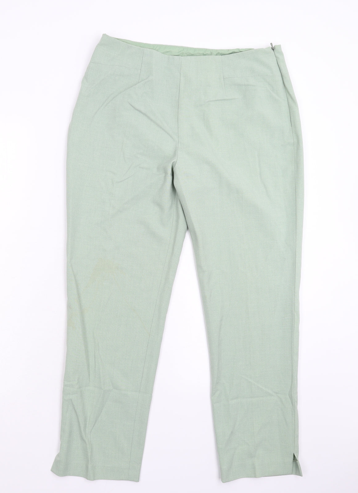 Anne Brooks Womens Green   Trousers  Size 14 L27 in