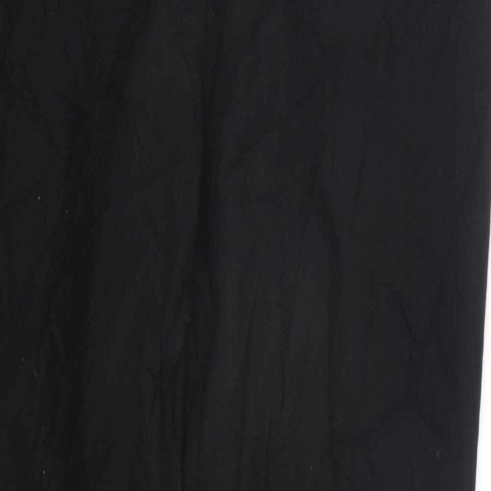 Dalia Womens Black   Trousers  Size 14 L24 in