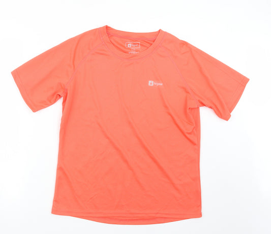 Hi Gear Womens Orange   Basic T-Shirt Size 16