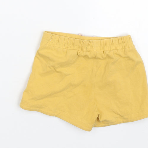 Tommy Bahama Girls Yellow   Sweat Shorts Size 2-3 Years