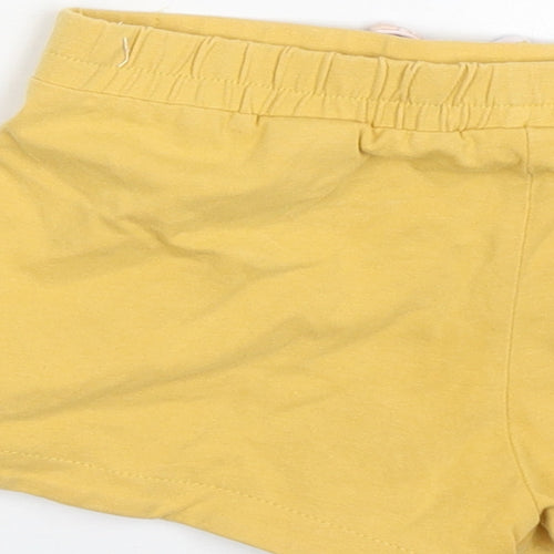 Tommy Bahama Girls Yellow   Sweat Shorts Size 2-3 Years