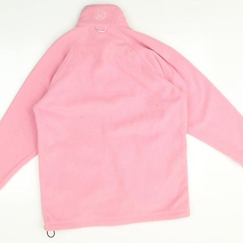 Rydale Womens Pink   Full Zip Hoodie Size M