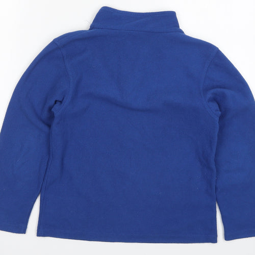 Winter Adventures Boys Blue  Fleece Jacket  Size 7-8 Years