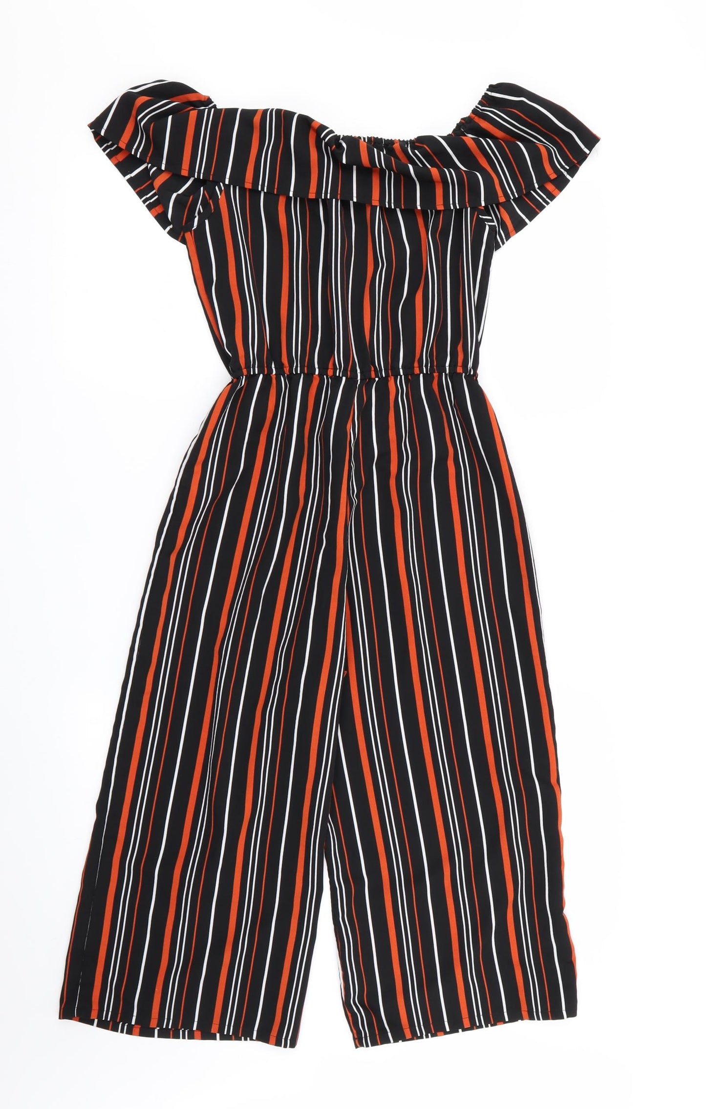 New Look Girls Multicoloured Striped  Jumpsuit One-Piece Size 12 Years