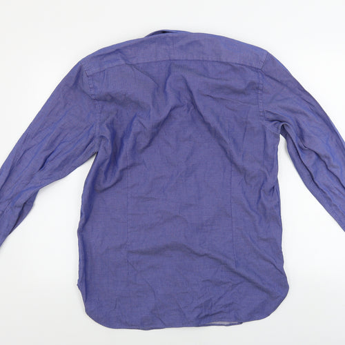 Hammond & CO  Mens Blue    Dress Shirt Size 16.5