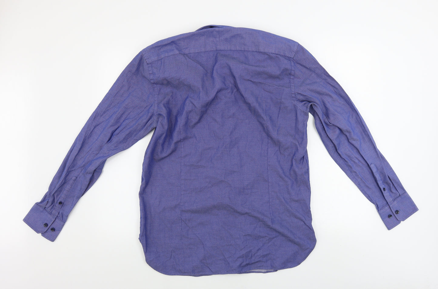 Hammond & CO  Mens Blue    Dress Shirt Size 16.5
