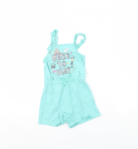 George Girls Blue   Playsuit One-Piece Size 3 Years  - Toy Story