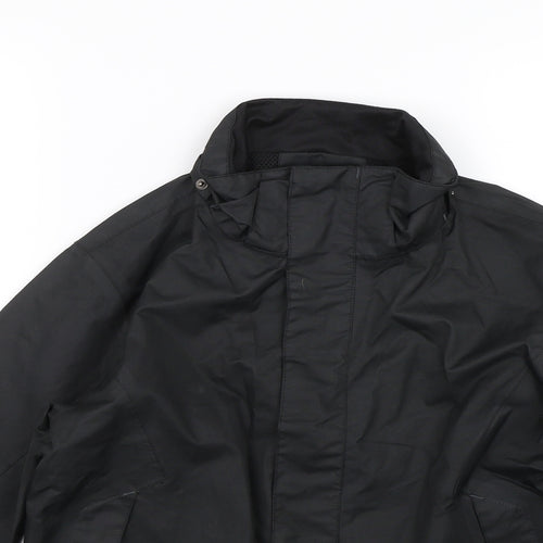 McKINLEY Boys Black   Rain Coat Coat Size 10 Years
