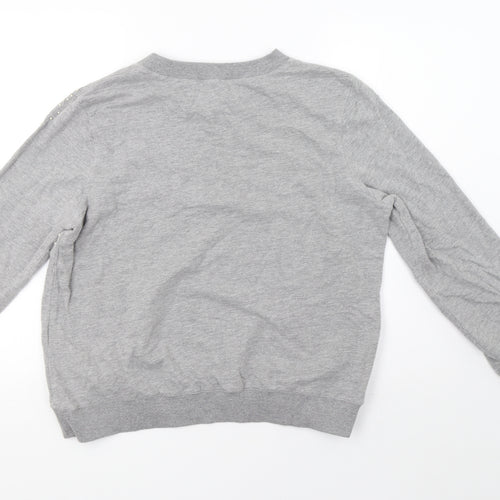 A&G Womens Grey   Pullover Sweatshirt Size 16