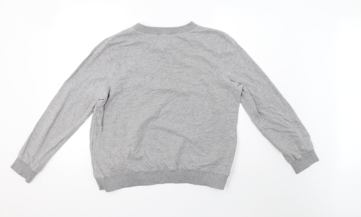A&G Womens Grey   Pullover Sweatshirt Size 16