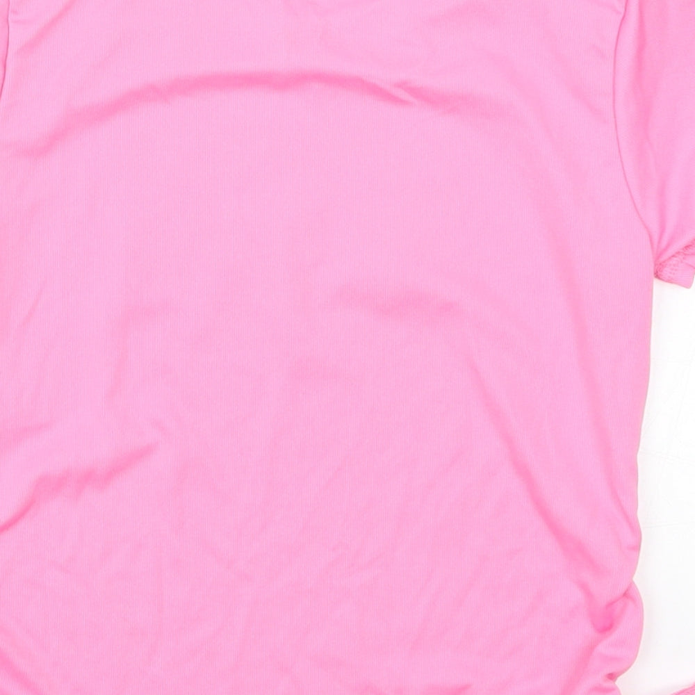 Body Glove Girls Pink   Basic T-Shirt Size 7 Years  - Heart