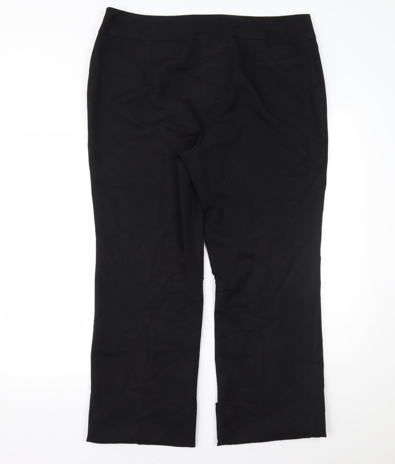 Arcadia Womens Black   Trousers  Size 18 L31.5 in