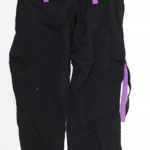 Zumba Womens Black   Snow Pants Trousers Size 2XL L29 in