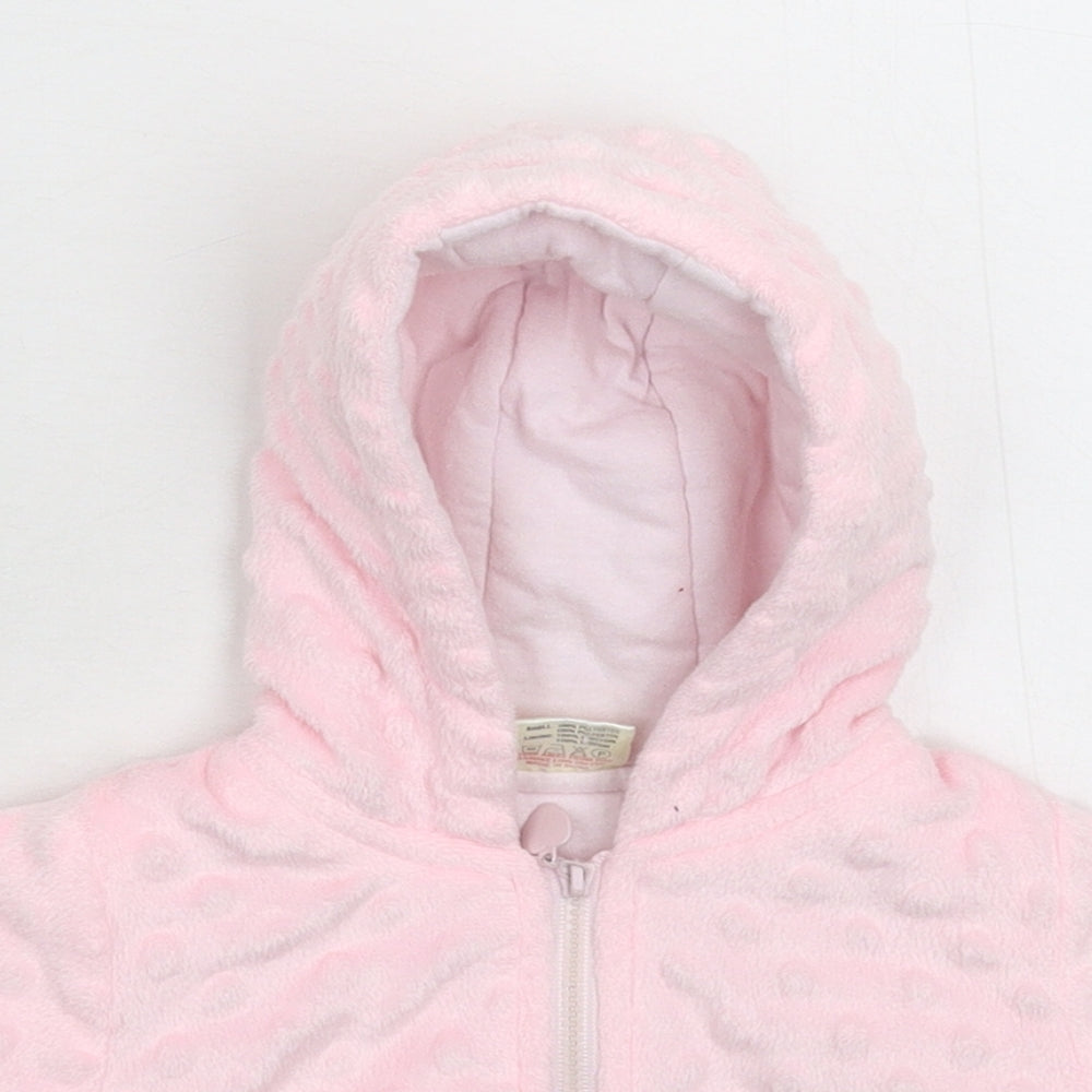 Just Too Cute Girls Pink Fleece Jacket Size 3-6 Months – Preworn Ltd