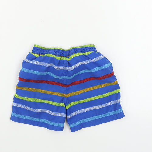 Ocean Pacific  Boys Blue Striped  Bermuda Shorts Size 2-3 Years