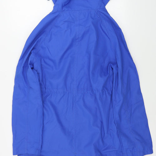 Denim & Co. Mens Blue   Parka Coat Size XS
