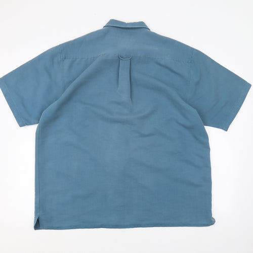 BHS Mens Blue    Dress Shirt Size L