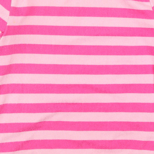 F&F Girls Pink Striped  Top Pyjama Top Size 9-10 Years  - Nap Queen