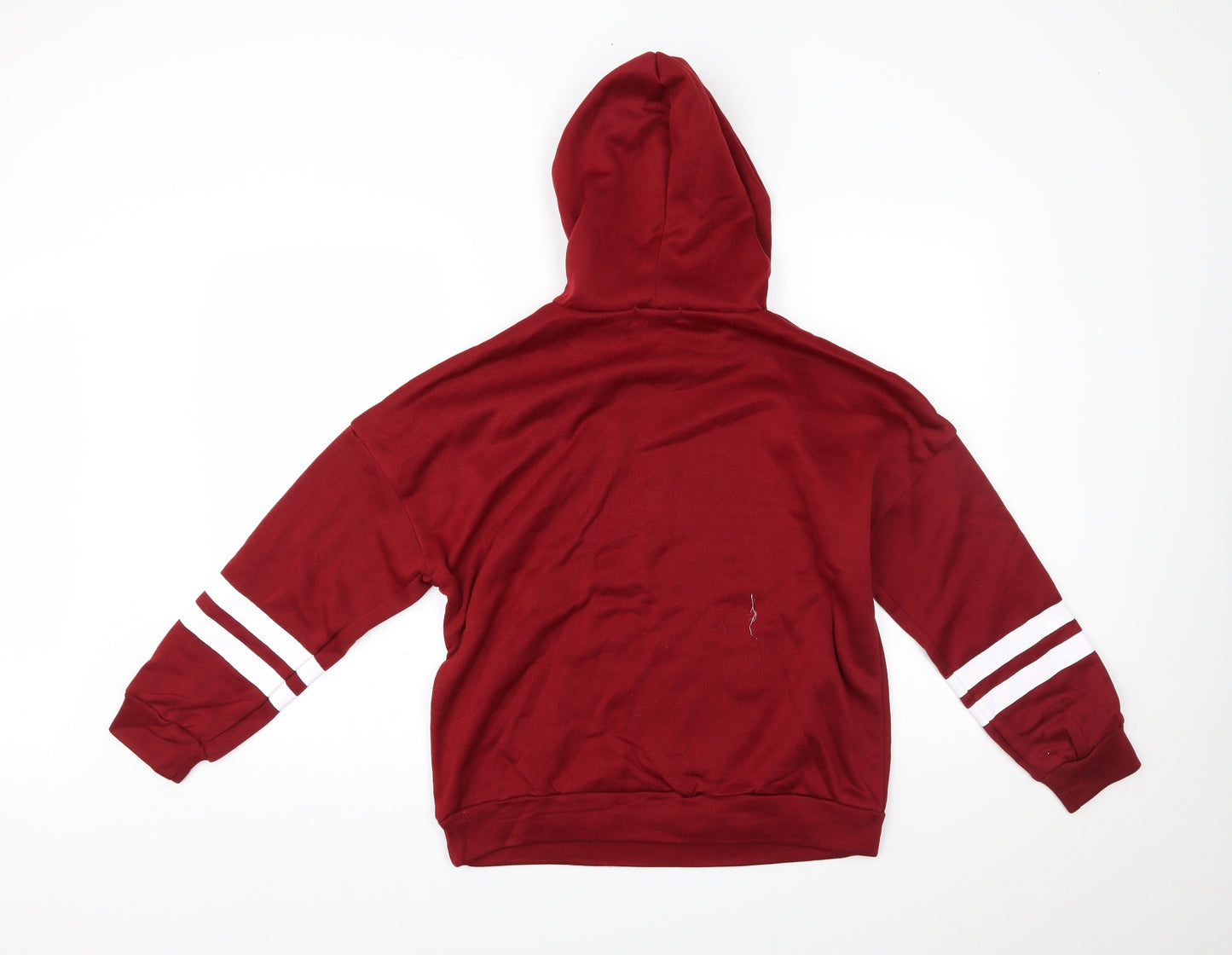 Fancyqube Womens Red   Pullover Hoodie Size M