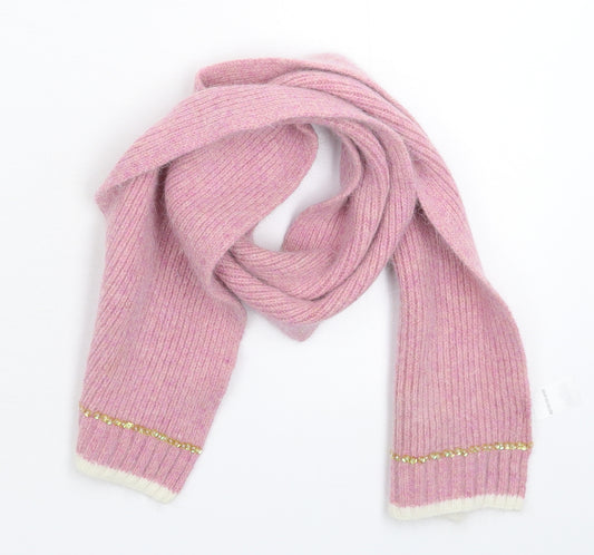 River Island Girls Pink  Knit Scarf Scarves & Wraps One Size