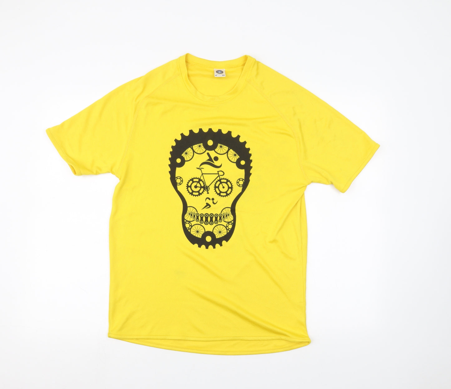 Starworld Mens Yellow    T-Shirt Size M