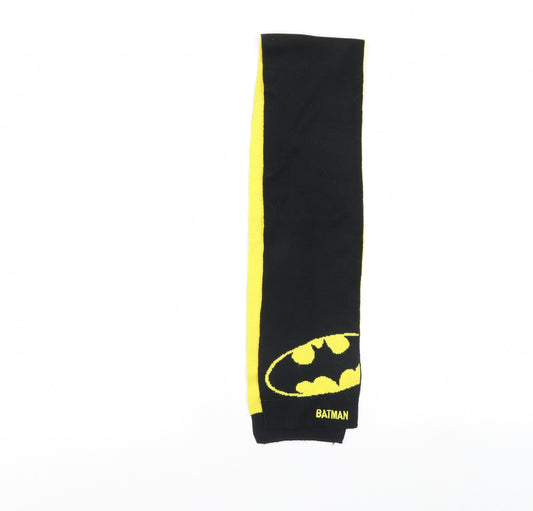Batman Boys Black Spotted  Scarf  One Size  - batman
