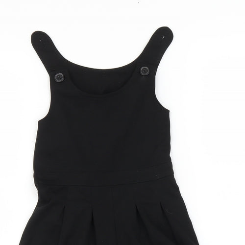 Pep&Co Girls Black   Playsuit One-Piece Size 3-4 Years