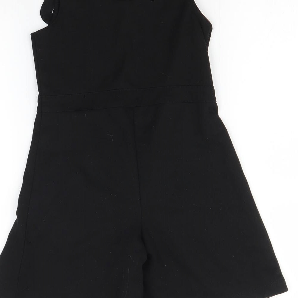 Pep&Co Girls Black   Playsuit One-Piece Size 3-4 Years