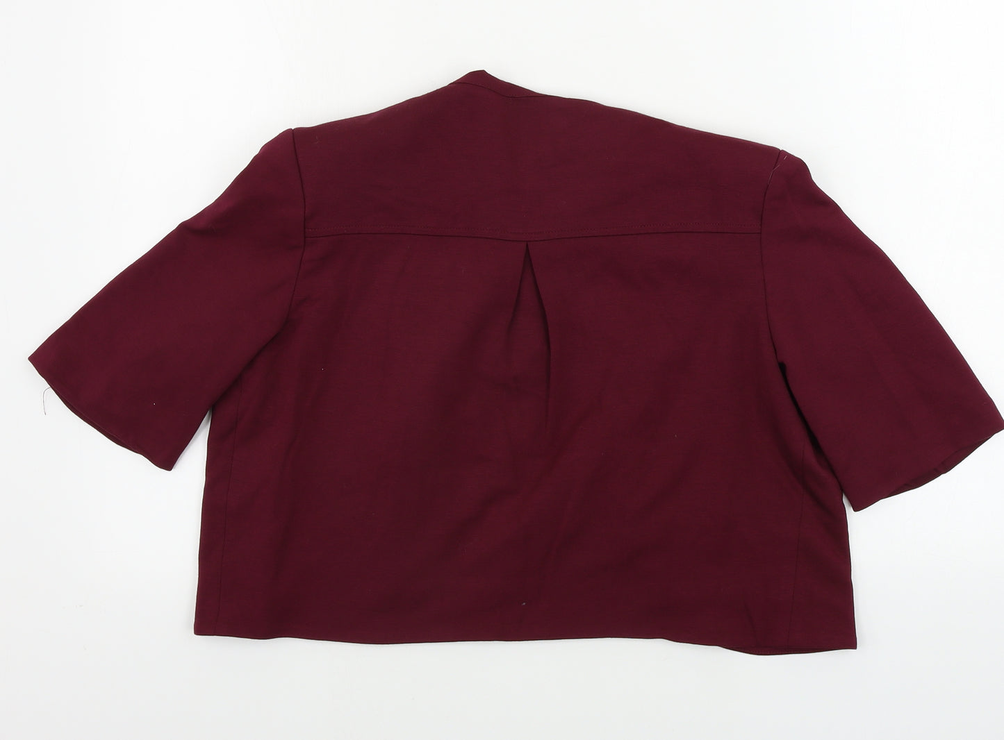 Solo  Womens Purple   Jacket Blazer Size 14