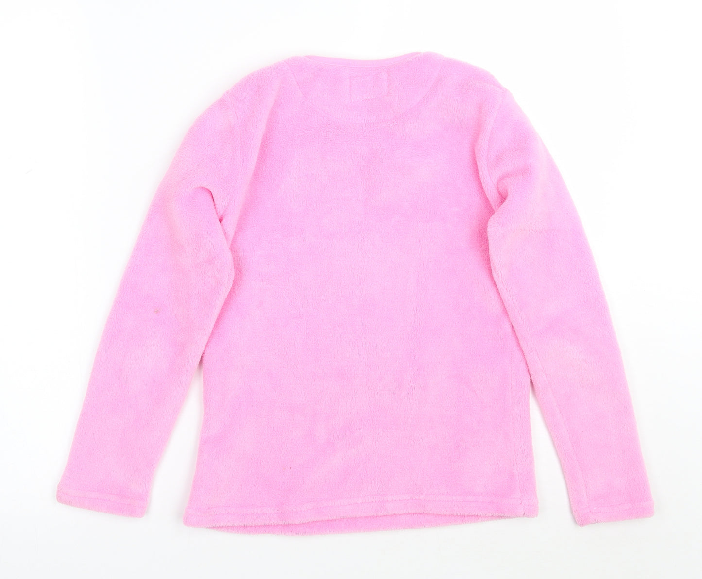 Primark Girls Pink Solid Rayon Top Pyjama Top Size 10-11 Years