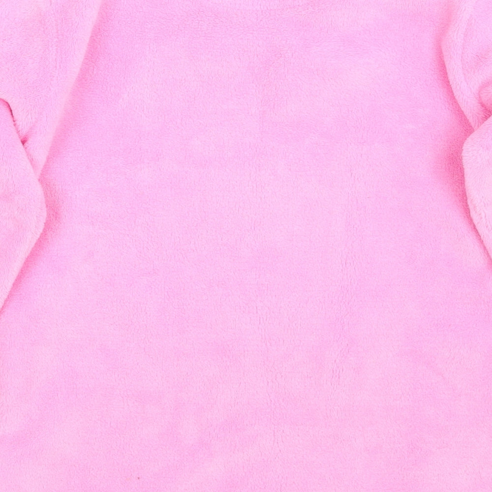 Primark Girls Pink Solid Rayon Top Pyjama Top Size 10-11 Years
