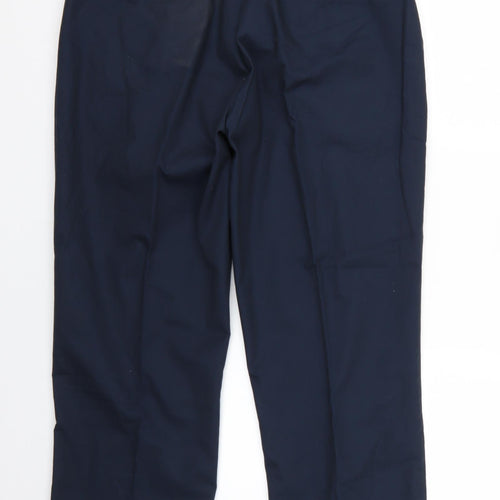 Clifford James Mens Blue   Trousers  Size 36 L26 in
