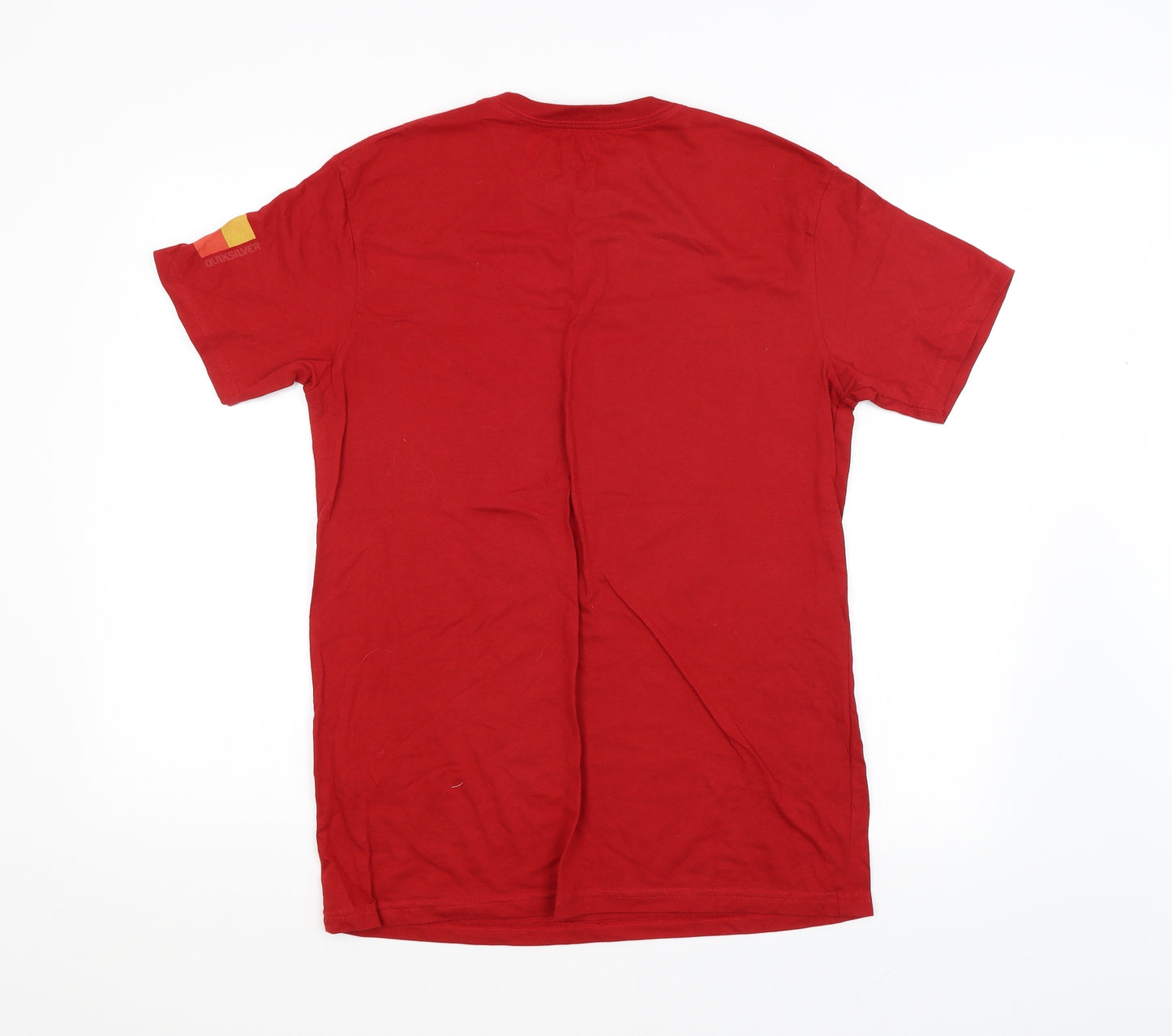 Quiksilver Mens Red    T-Shirt