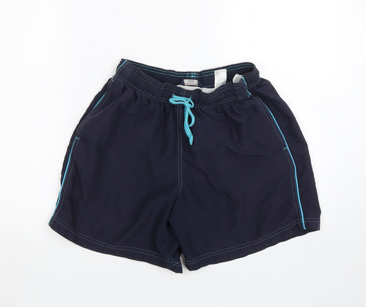M&S Mens Blue   Sweat Shorts Size M