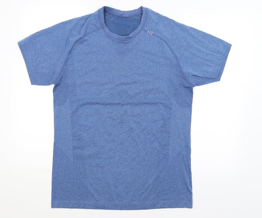 Preworn Mens Blue   Basic T-Shirt Size M